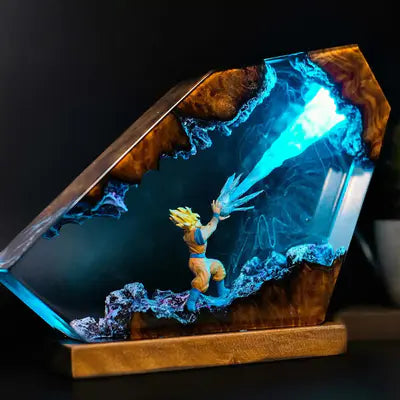 Saiyan Blast Luminous Resin Lamp