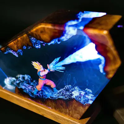 Saiyan Blast Luminous Resin Lamp